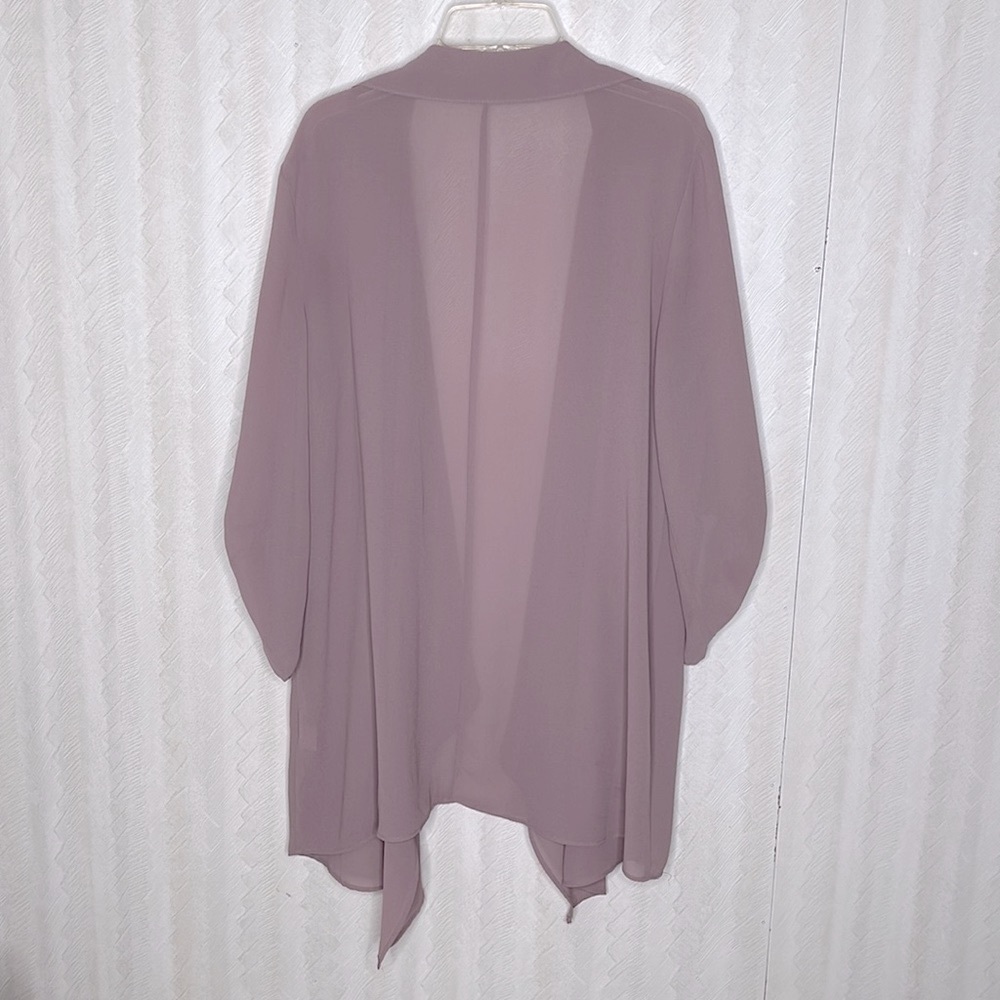 ❤️ FASHION NOVA light as a feather mocha cardigan Size M - Picture 4 of 5